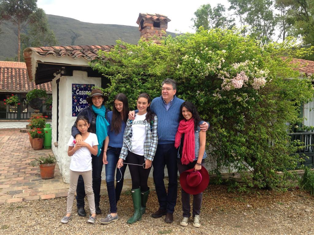 Casa San Nicolas Villa de Leyva Exteriör bild