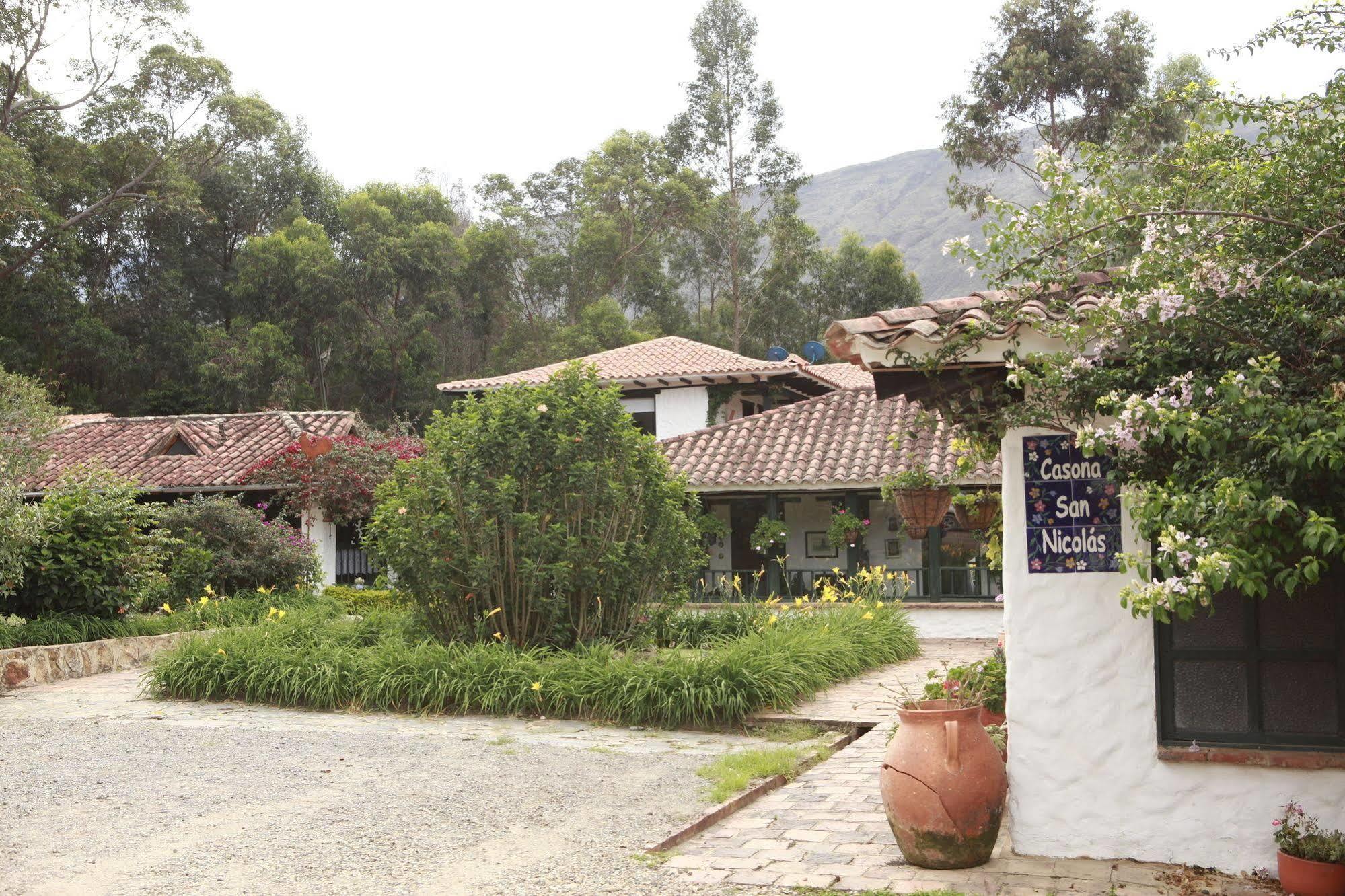 Casa San Nicolas Villa de Leyva Exteriör bild